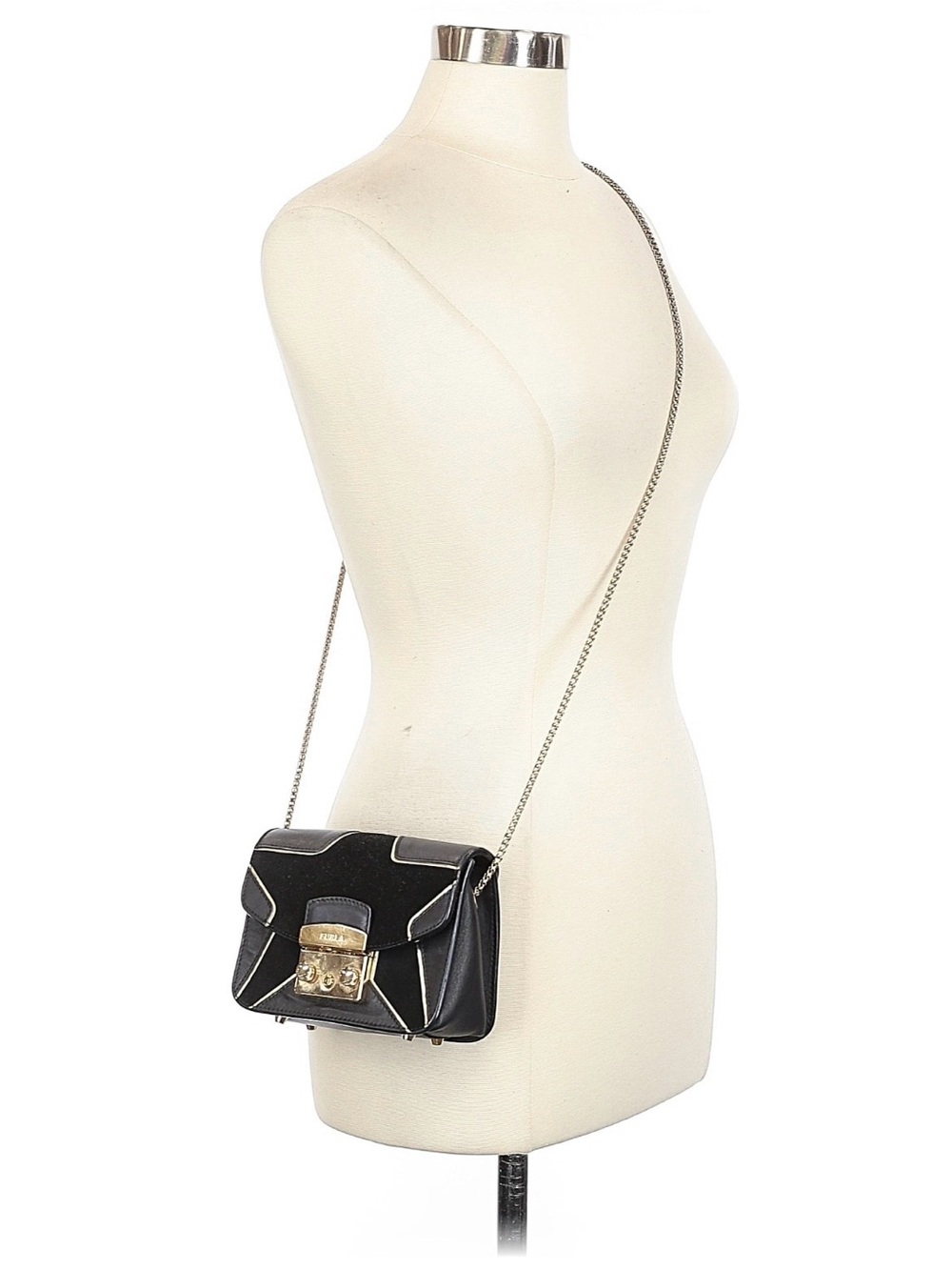 Furla metropolis dj star print mini crossbody bag purse - Picture 2 of 4